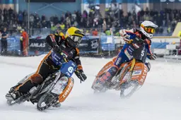 Heerenveen gaat weer plat voor ijsspeedway; geen podium voor TeamNL bij WK landenteams