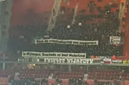 Supporters NEC steunen Vak P: "Stop de criminalisering"