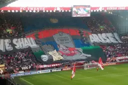 Geweldige sfeeractie ULTRAS Vak P
