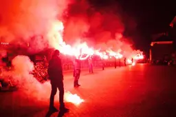 VIDEO: Pyromania binnenstad Enschede