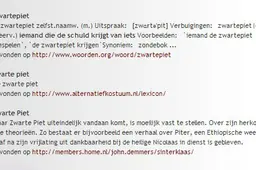 Column: Zwartepiet