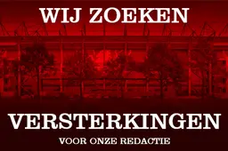 Versterkingen gezocht: Redacteur, fotograaf en liefhebber van statistieken