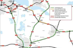Enorme verkeerschaos hindert supporters FC Twente