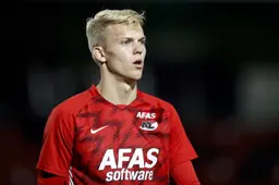 Uit onvrede vertrokken jeugdspeler mee met AZ naar Napels
