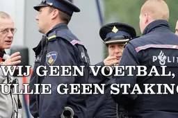 Oproep: Wij geen voetbal, jullie geen staking!
