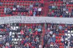 Foto's: Vak-P uit woede richting bestuur en politie
