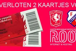 WIN 2 kaartjes voor FC Twente - FC Utrecht