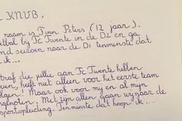 Jeugdspeler schrijft emotionele brief: "Mijn toekomst gaat misschien kapot"
