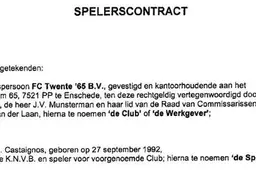 Contracten Tadic en Castiagnos gelekt. Bekijk ze hier.