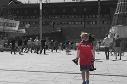 De eerste keer naar het stadion