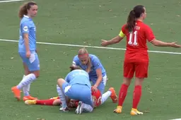 Horrorblessure Dhont blijkt gebroken knieschijf, maandenlange revalidatie wacht