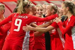 FC Twente vrouwen wint ruim op bezoek in Zwolle
