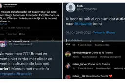 Interesse in Aurier blijkt grap van Heraclied: "Beetje kinderachtig, wel gelachen"