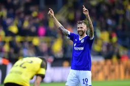 Schalke-spits verwonderd: "Mooi dat wij het stadion op zo'n manier konden verlaten"