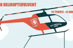 Win een helikoptervlucht en land op het veld bij de oefenwedstrijd tegen Nordsjaelland!