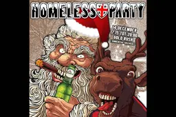 Vak P organiseert laatste Homeless Party van 2019