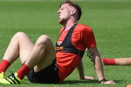 Foto's: Spelers gaan kapot tijdens de Shuttle run test