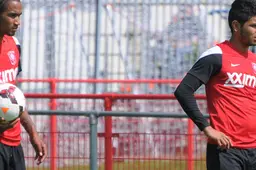 Foto's training Jong FC Twente met Corona en Ntuli