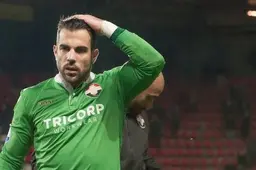 Willem II-doelman verveelde zich tegen FC Twente: "Ik heb niets gedaan"