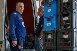 Materiaalman Malki aangekomen in Spanje