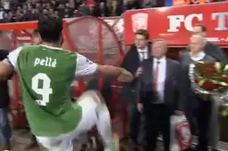 Pellè biedt FC Twente excuus aan