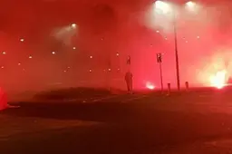 VIDEO vergeldingsactie: Polman stadion onder vuur genomen