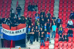 Uitvak matig gevuld tijdens verder uitverkocht FC Twente - RKC