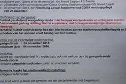Clubman GAE krijgt stadionverbod na provocaties richting FC Twente