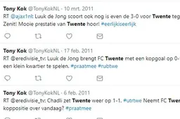 Ophef over nieuwe eSporter wel terecht? Dit tweette Tony Kok óók over FC Twente