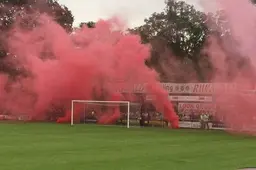 Sfeeractie Vjenne Rednex voorafgaand aan oefenwedstrijd FC Twente