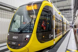 testrit nieuwe tram