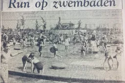 run op zwembaden
