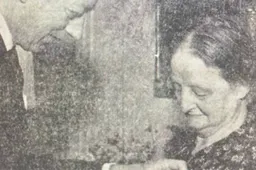 eremedaille voor Leentje