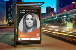 Mock-up Orange the World abri