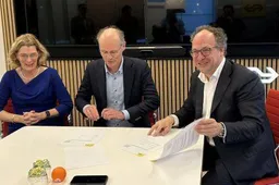 Chantal Keijsers, Kaj van Vliet en Wouter Koolmees