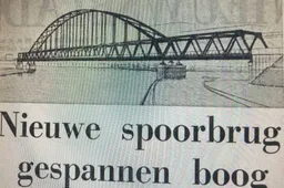 nieuwe spoorbrug