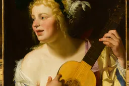 Gitaarspelend meisje