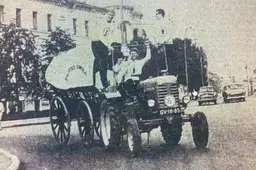 studenten tractor Moskou