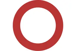 verboden doorgang