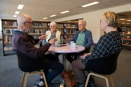parkinson cafe foto willem binnendijk