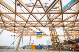 EindhovenAirport-hoogste punt uitreiding terminal