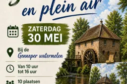 flyer buiten schilderen