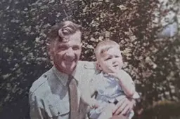 Léon Algra en vader