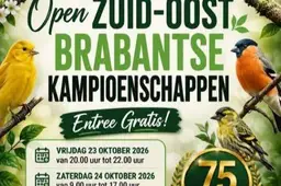 Vogelvereniging Veldhoven 75 jaar