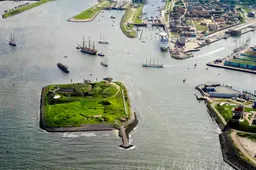 Forteiland IJmuiden heliview kopie