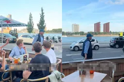 thumb vk legendarisch koning willem alexander loopt gewoon voorbij bij de ballentent in rotterdam