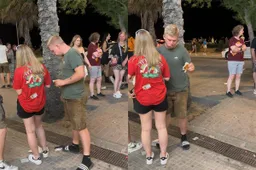 thumb vk heel het internet geniet van vakantieganger op mallorca die het naar zijn zin heeft