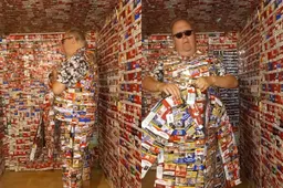 thumb_vk_Creatief_met_kurk_Man_maakt_kleding_van_sigarettendoosjes