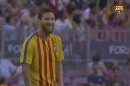 Messi maakt eigen doelman compleet belachelijk voor de wedstrijd (video)