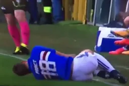 Praet moet geblesseerd naar de kant na deze verschrikkelijke tackle van Lichtsteiner (video)